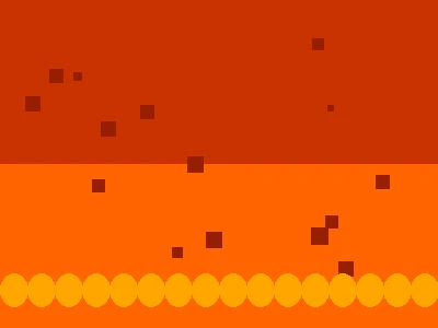 像素艺术作品：熔岩要塞，赏金女王 社区创作